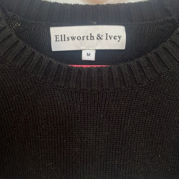 Ellsworth & Ivey “South End” sweater in black size medium - Picture 2 of 3